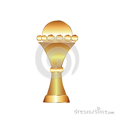 Cup, gold award vector illustration Vector Illustration